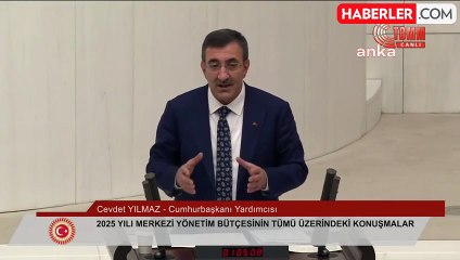 TBMM Genel Kurulu... Cevdet Yılmaz: "Belediyelerimiz Asli İşlerini Yapsınlar, Borçlarını da Ödesinler Diye Bekliyoruz"