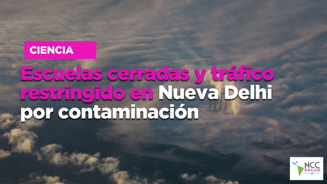 Escuelas cerradas y tráfico restringido en Nueva Delhi por contaminación