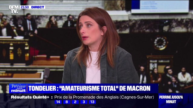 Consultations d'Emmanuel Macron: la présence des Républicains est un problème pour Marine Tondelier (les Écologistes)
