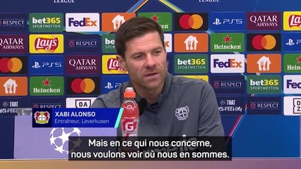 Leverkusen - Alonso : “Nous voulons voir où nous en sommes”