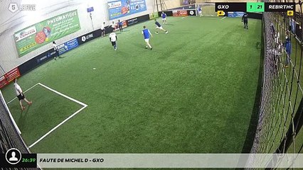 Faute de Michel D - Gxo