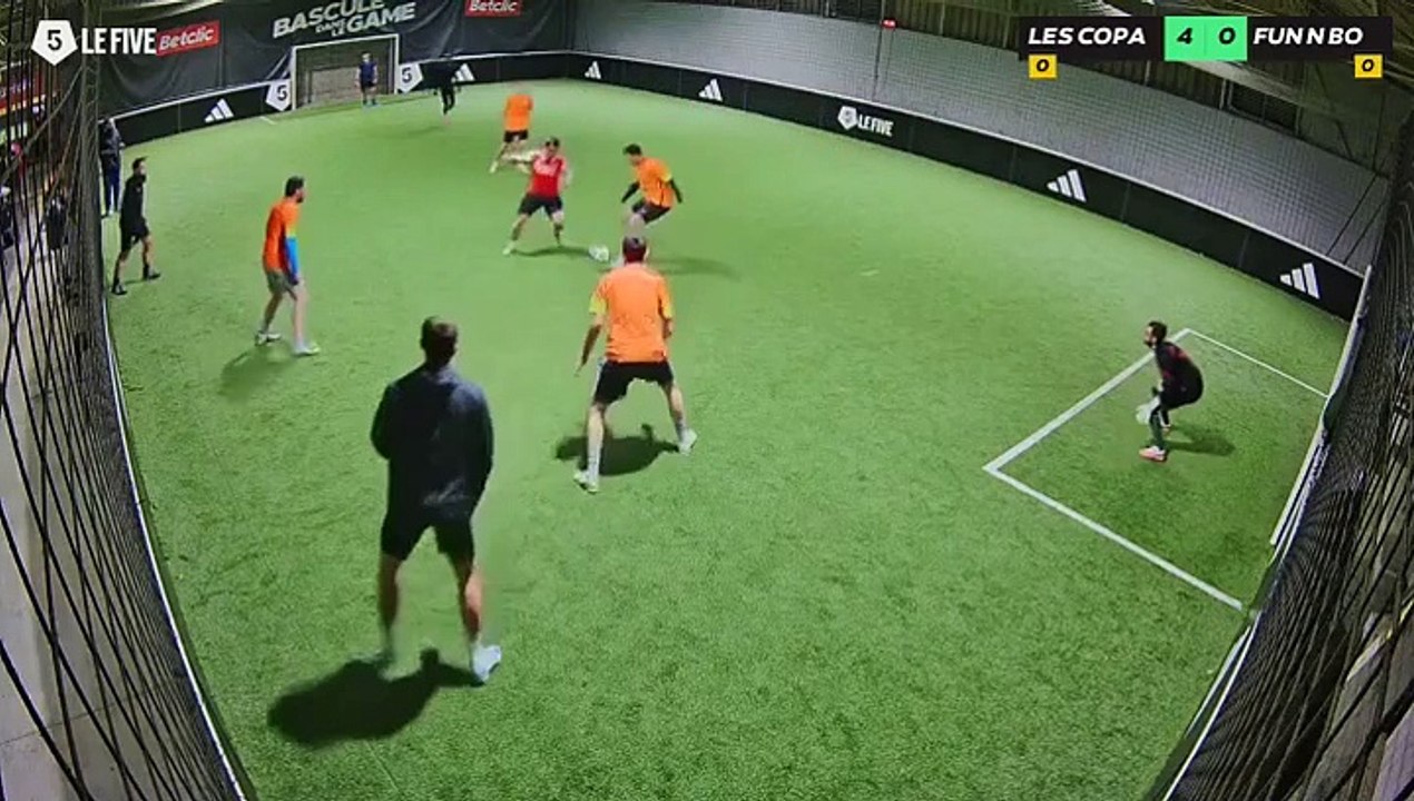 Les Copains D Abord 1 - Fun N Boozes 09/12 à 21:05 - Football Terrain 3 (LeFive Pau)