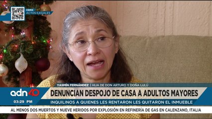 Denuncian despojo de casa a adultos mayores en la CDMX