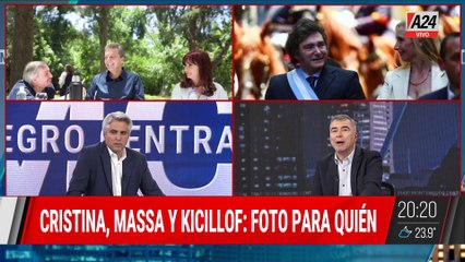 🔴CRISTINA, MASSA Y KICILLOF: FOTO PARA QUIÉN