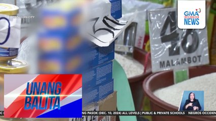 Noche buena items sa San Juan Market, hindi pa tumataas ang presyo; matumal pa ang benta | Unang Balita
