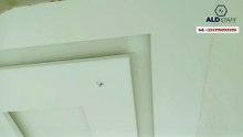 Plafond Staff-chambre lise et cache lumier