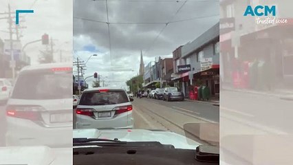 CCTV released of an e-scooter rider wanted over road rage in Melbourne