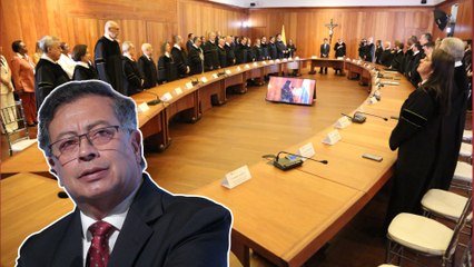 La cronología de desencuentros y ausencias protocolarias entre el presidente Petro y la rama judicial