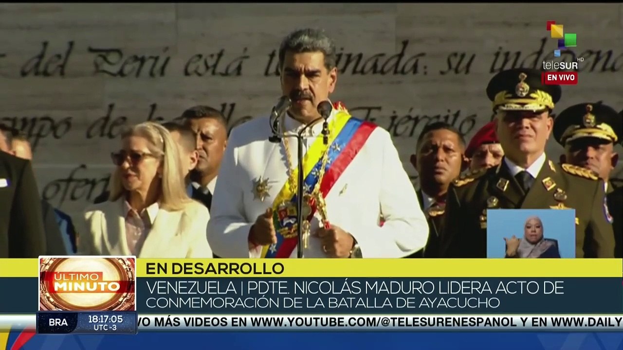 Pdte. Maduro: Somos el pueblo de los vencedores de Ayacucho