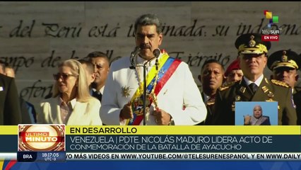 Pdte. Maduro: Somos el pueblo de los vencedores de Ayacucho