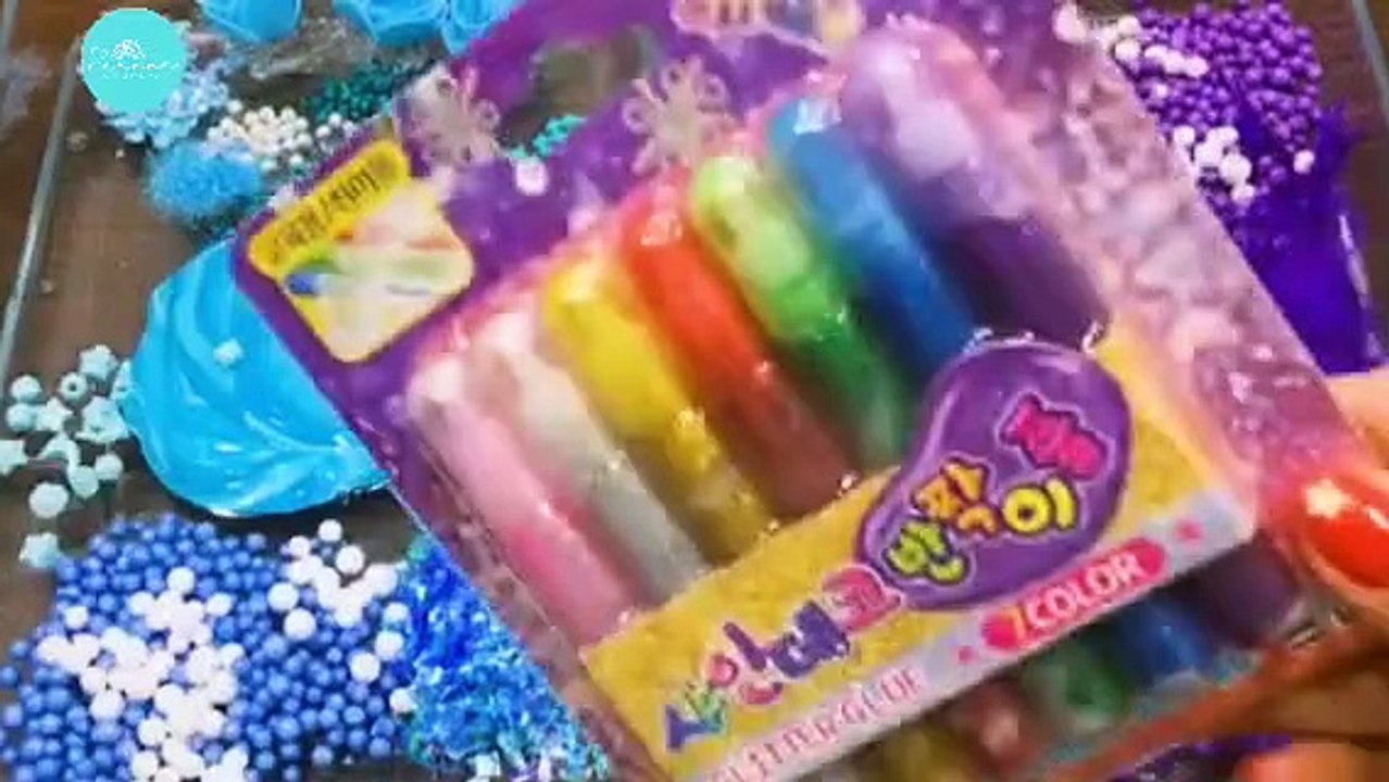 "Dreamy ASMR Slime Mixing with Doraemon & Hello Kitty 🎀✨