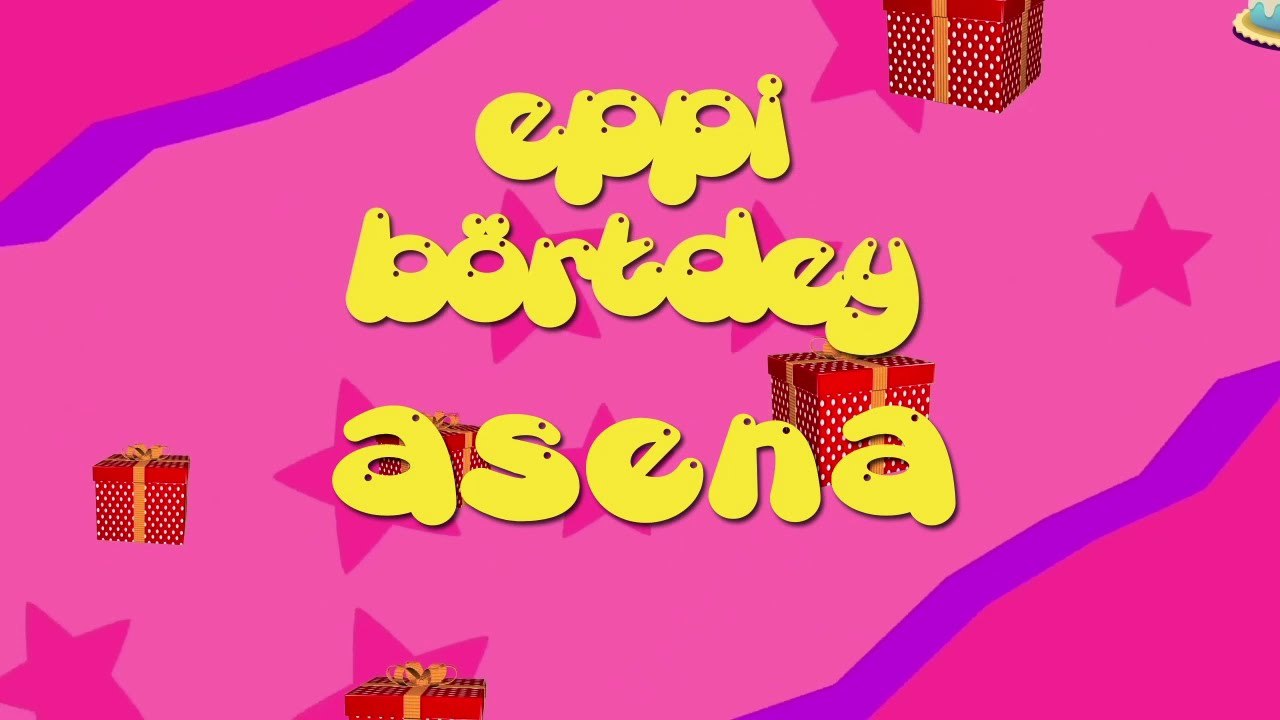 İyi ki doğdun ASENA - İsme Özel Roman Havası Doğum Günü Şarkısı (FULL VERSİYON) (REKLAMSIZ)