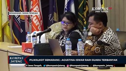 Pilwalkot Semarang: Agustina-Iswar Raih Suara Terbanyak