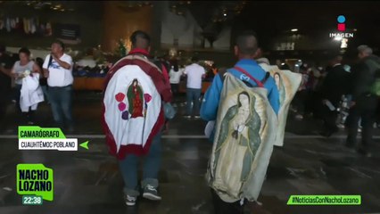 Caminando y sin dormir. Peregrinos a la Basílica de Guadalupe