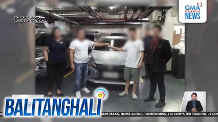Kotseng ilang buwang nawala sa "pasalo" modus, narekober; Kotse, naisangla ng suspek ng P300,000 | Balitanghali