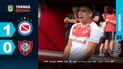 ARGENTINOS 1 - 0 SAN LORENZO I Resumen del partido