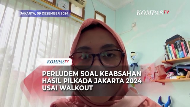 Perludem Soal Hasil hingga Aksi Walkout Tim RK-Suswono saat Penetapan Hasil Pilkada Jakarta