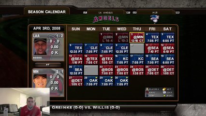 Two Games Played (MLB 2K8)