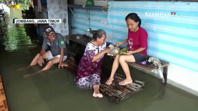 3 Desa di Jombang Terendam Banjir Akibat Luapan Sungai, Warga Terpaksa Mengungsi