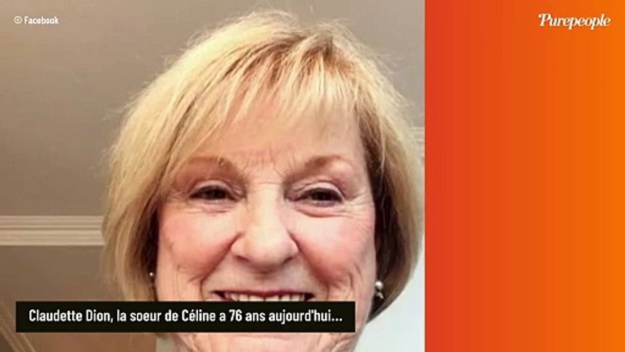 Claudette Dion, la grande soeur de Céline est devenue une chanteuse sur le tard grâce à... René Angelil qui l'avait aussi prise sous son aile