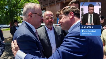 Prime Minister visits firebombed Melbourne synagogue