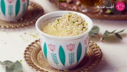 وصفة المهلبية بالحليب والعسل