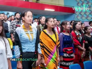 Manipur CM inaugurates construction Assam Rifles