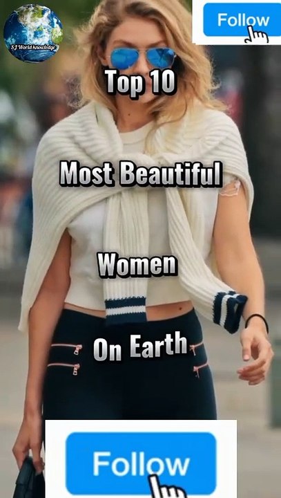 Top 10 Most Beautiful Women's In The World
