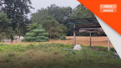 Jalan di Gua Musang digenangi air, terputus hubungan