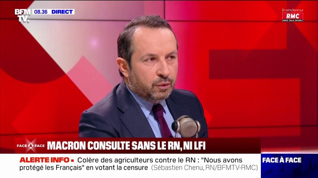 Consultations à l'Élysée: Sébastien Chenu dénonce une erreur absolue de ne pas recevoir le RN