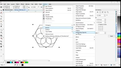 3D Logo Design in coreldraw..
