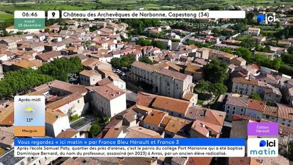 10/12/2024 - ICI Matin France Bleu Hérault en vidéo