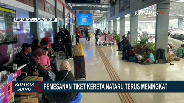 Lonjakan Pesanan Tiket Kereta Api Libur Nataru, 110.364 Tiket Ludes Terjual | SPECIAL NATARU