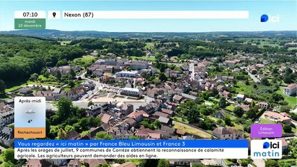 10/12/2024 - ICI Matin France Bleu Limousin en vidéo