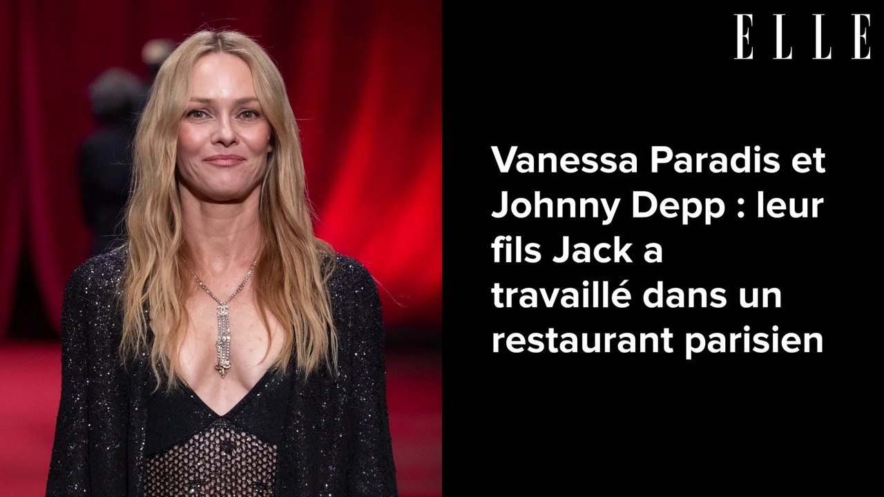 Vanessa Paradis et Johnny Depp : leur fils Jack a travaillé dans un restaurant parisien
