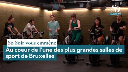 Au coeur de l’une des plus grandes salles de sport de Bruxelles