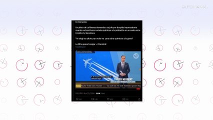 Euroverify: Δεν υπήρξε απόλυση πιλότου της Lufthansa επειδή αρνήθηκε να κάνει «αεροψεκασμούς»