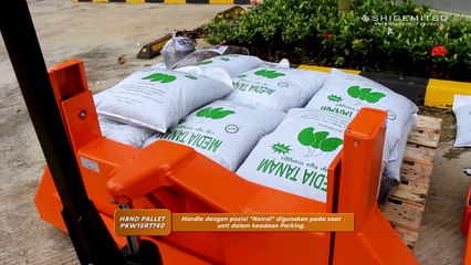 REVIEW SHIGEMITSU HAND PALLET TRUCK ROUGH TERRAIN PKW15RT740 1,5T