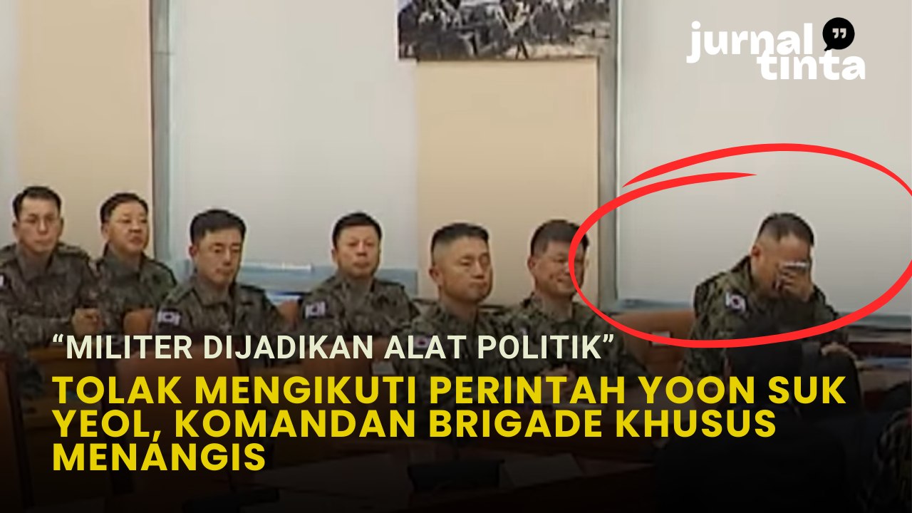 Komandan Brigade Khusus Korea Selatan Meneteskan Air Mata di Sidang Parlemen: Saya Hancur...