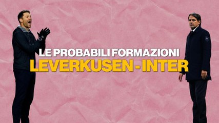Bayer Leverkusen-Inter, le probabili formazioni
