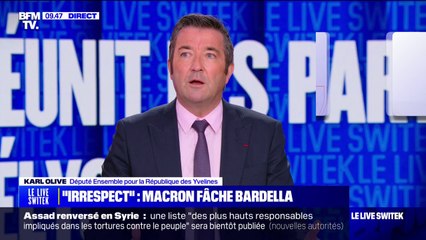 Karl Olive (Ensemble): "Madame Le Pen, elle a joué un peu avec le feu"