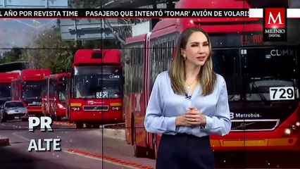 Cambios en rutas del Metrobús por celebración del 12 de diciembre