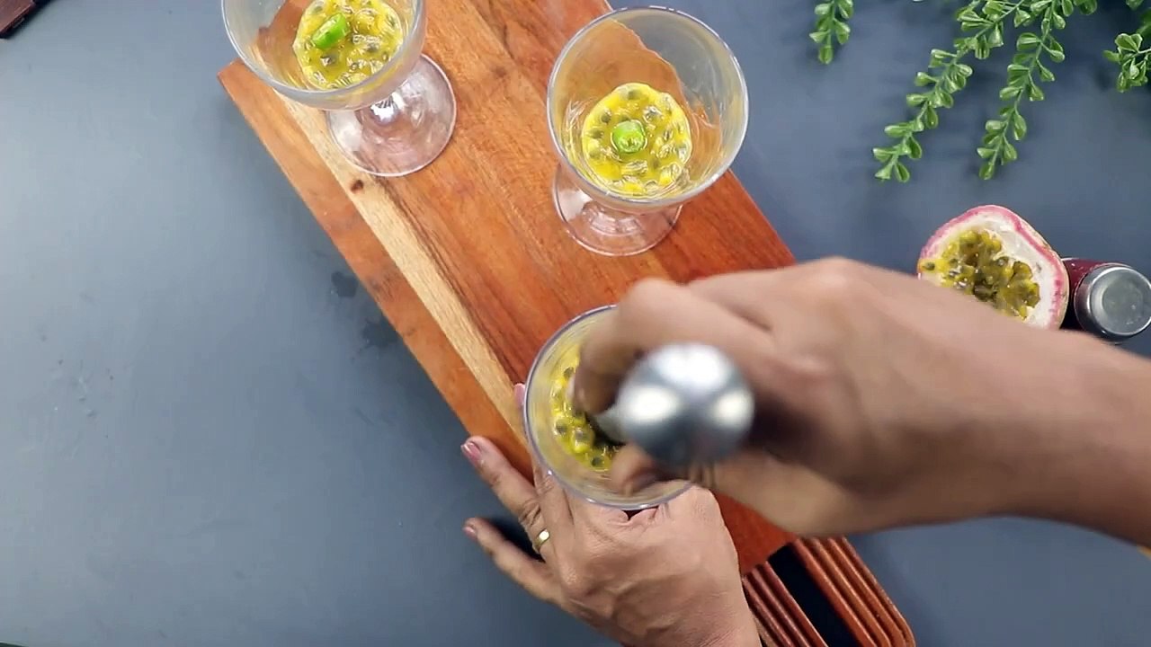 How to Make Refreshing Passion Fruit Juice at Home _ Spiced Passion fruit cooler