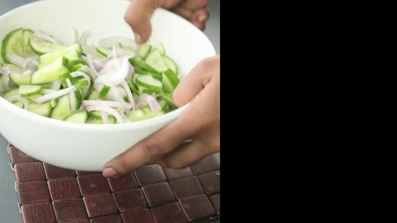 Cucumber Dill Salad recipe with Buttermilk dressing _ Healthy Indian salads-38