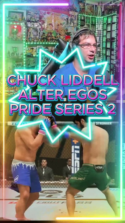 L'HOMME DE GLACE !!! #ufc5 #chuckliddell #pride #alteregos #nouveau #bibilandshow