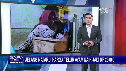Jelang Pergantian Tahun, Harga Telur Ayam Naik Jadi Rp 29.000 per Kg | SPECIAL NATARU