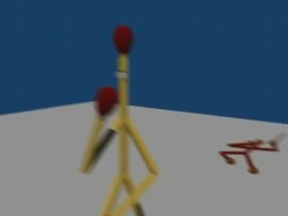 Combat d'allumettes 3D