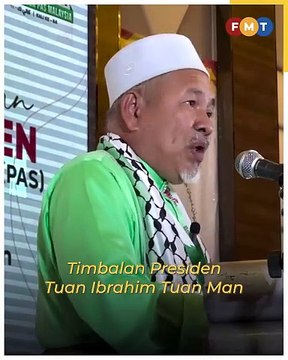 PAS hormat kuasa Muhyiddin lantik Azmin setiausaha agung PN, kata Tuan Ibrahim