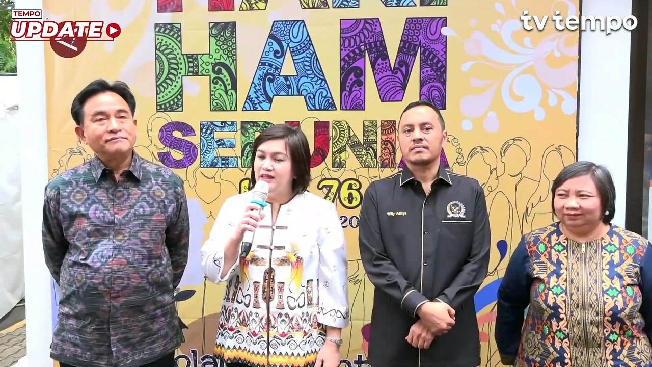 Yusril Sebut Pemerintah akan Bahas RUU Komisi Kebenaran dan Rekonsiliasi Soal HAM