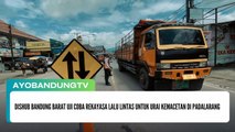 Dishub Bandung Barat Uji Coba Rekayasa Lalu Lintas Untuk Urai Kemacetan di Padalarang